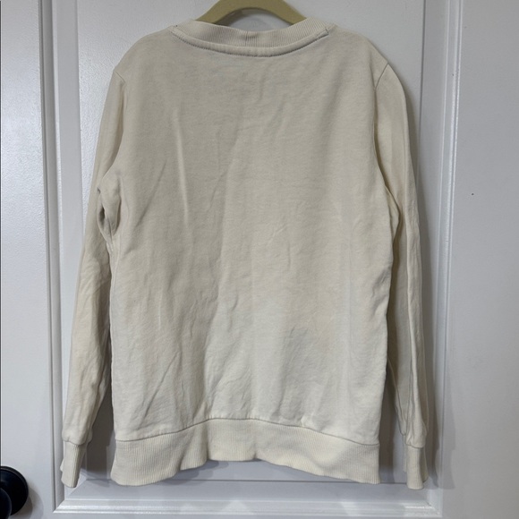 HANNA ANDERSSON GIRLS FLOWER APPLIQUÉ CREWNECK SWEATSHIRT 8 - Picture 7 of 8